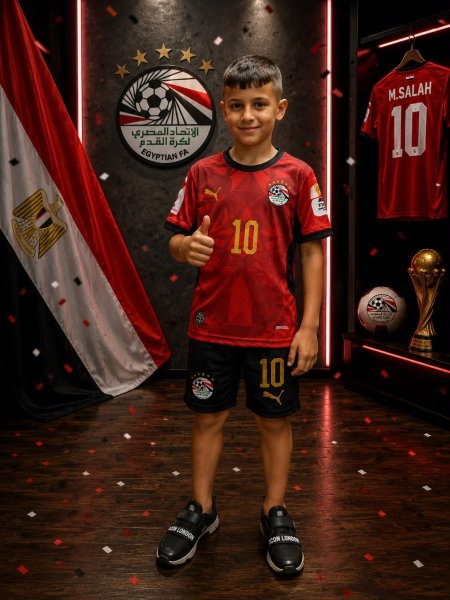 طقم منتخب مصر صلاح